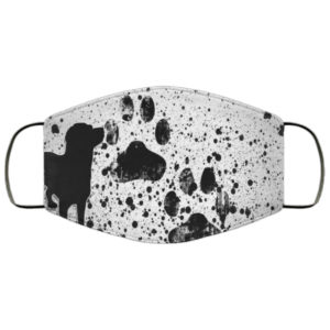 Dog Paw Print Face Mask Reusable
