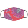 Neon Floral Print Face Mask Reusable