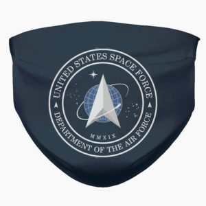 United States Space Force Insignia USSF Face Mask