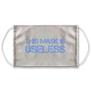 Useless Blue Face Mask