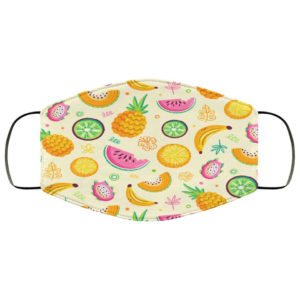 Tropical Fruit Face Mask