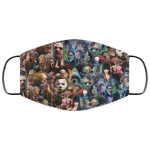Horror Movie Gods Face Mask Reusable