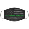American Flag Wall Face Mask Reusable