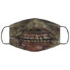 Horror Movie Gods B and W Face Mask Reusable