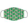 Summer Picnic Watermelon Slices Face Mask