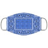 Cream Bandana Face Mask