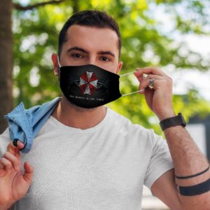 Evil Umbrella Company Gamer Nerd Geek Funny Face Mask
