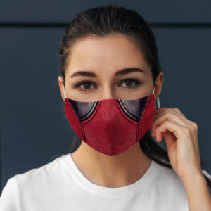 Superhero Healing Immortal Power American Comic Face Mask