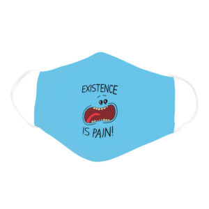 Existence Meme Swim American Sitcom Animation Face Mask