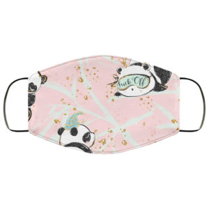 Fuck Off Panda Face Mask