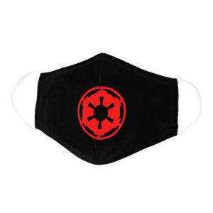 Empire Logo Imperial Crest Gamer Nerd Geek Face Mask