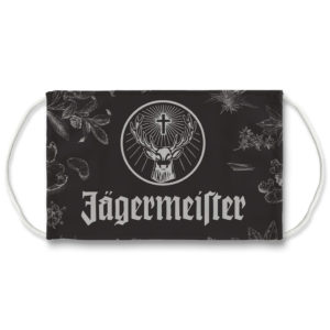 Jagermeister Jager Botanicals Drink Booze Alcohol Face Mask