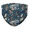 1957 Chevy Bel Air Blue Face Mask