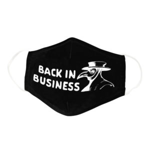 Plague Doctor Back In Business Middle Ages Medieval Face Mask