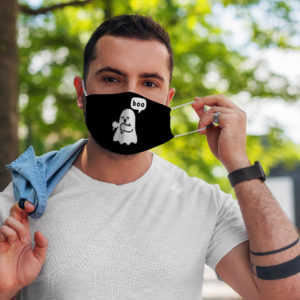 Ghost Of Disapproval Boo Face Mask