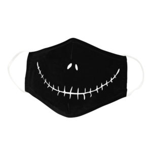 Stitched Smile Skeleton Cartoon Face Mask