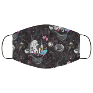 Mermaid Witch Halloween Face Mask – Trick or Treat Mask