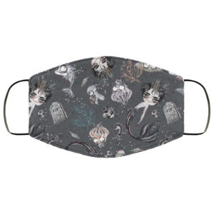 Boy Mermaid Zombie Halloween Face Mask – Trick or Treat Mask