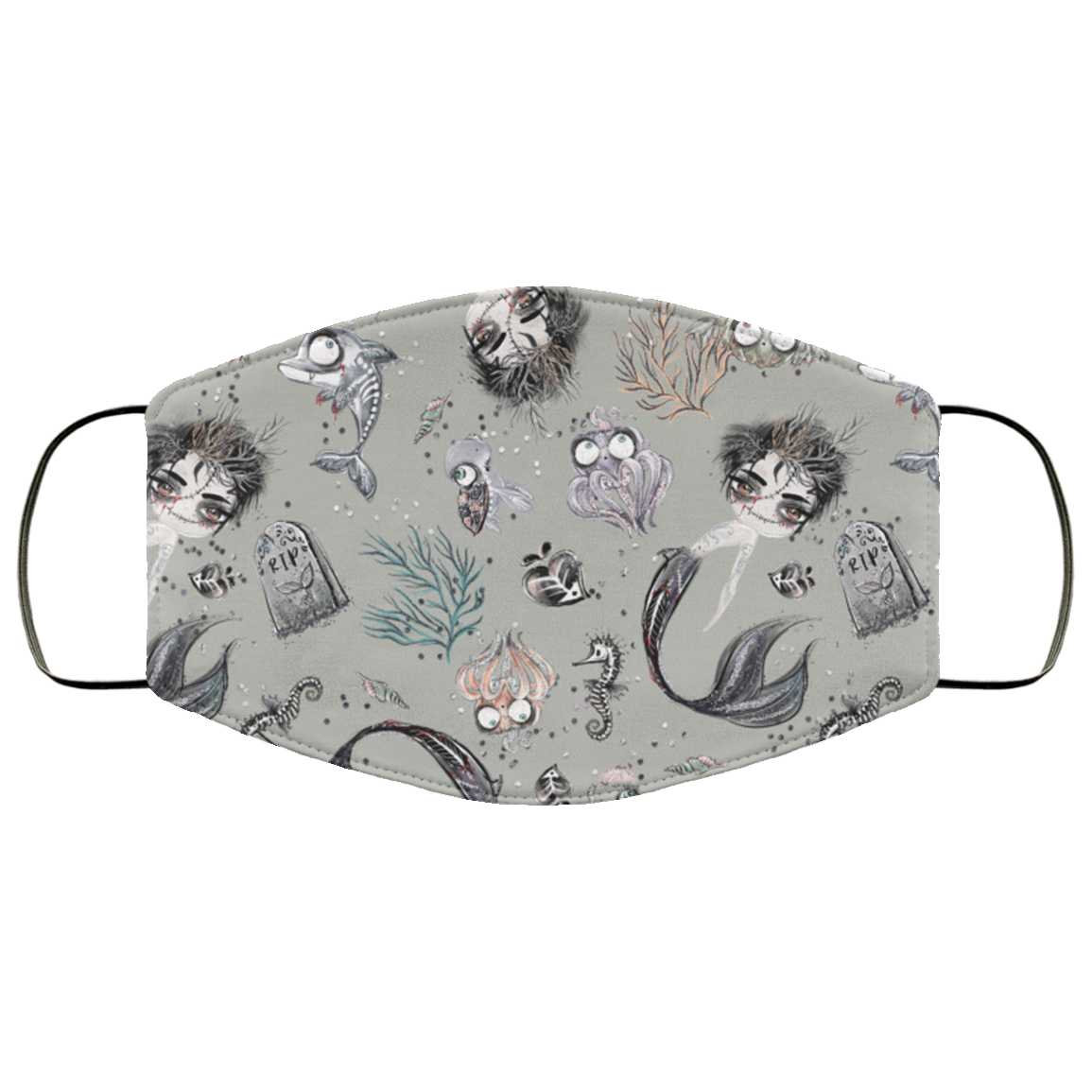 Zombie Boy Mermaid Halloween Face Mask – Trick or Treat Mask