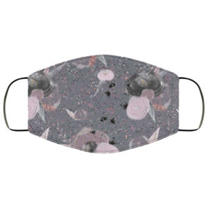 Floral Ocean Halloween Face Mask – Trick or Treat Mask