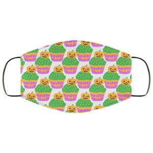 Cute Cupcakes Halloween Face Mask – Trick or Treat Mask