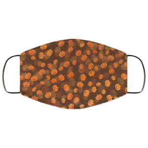 Orange Pumpkin Halloween Face Mask – Trick or Treat Mask