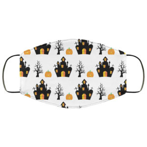 Haunted House Halloween Face Mask – Trick or Treat Mask