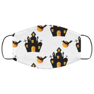 Haunted House Halloween Face Mask – Trick or Treat Mask