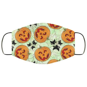 Cute Pumpkin Halloween Face Mask – Trick or Treat Mask
