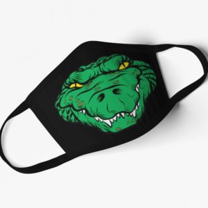 Gator Black Face Mask