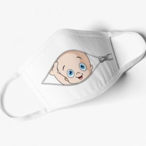 Baby Peeking Face Mask