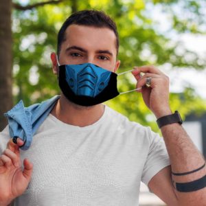 Sub-Zero Mortal Kombat Ninja Warrior Face Mask
