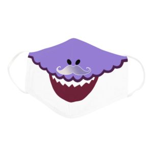 Funny Shark Family Cartoon Grandpa Shark Doo Doo Doo Face Mask