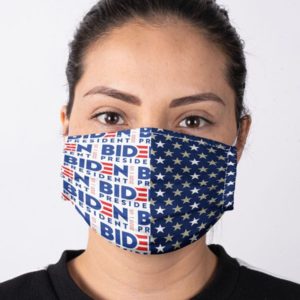 Presidential Election 2020 Support Joe Biden Face Mask