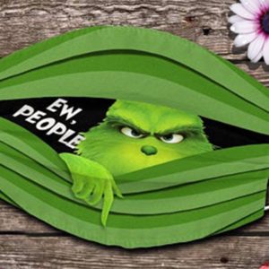 Ew People Face Mask Grinch Face Mask