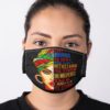 LGBT Rainbow Pride Equal Humanity Love is Love Rainbow Heart Face Mask
