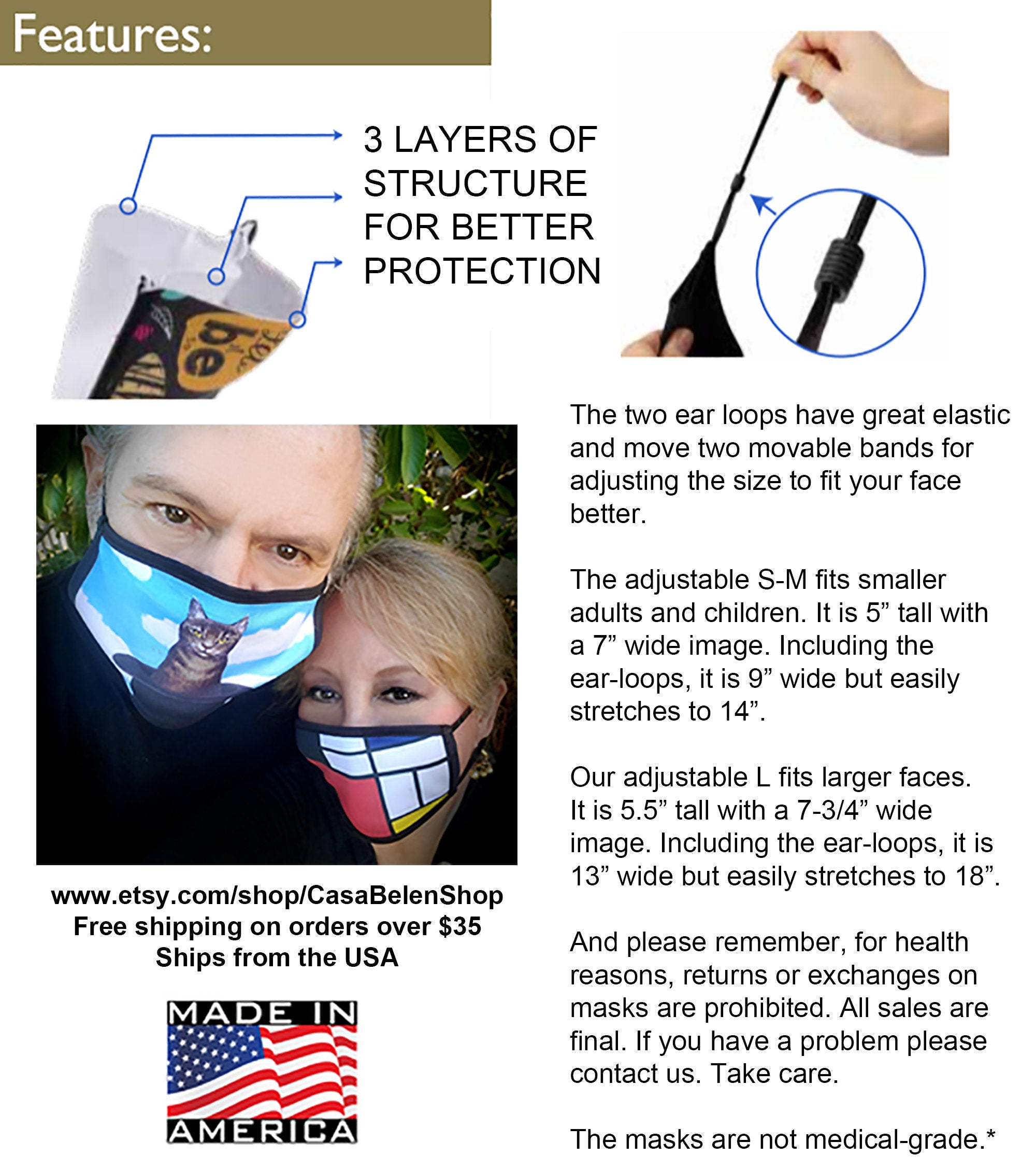 The Wounded Deer Frida Face Mask The Wounded Deer Frida Face Mask