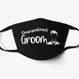 Quarantine Bride and Groom Face Mask
