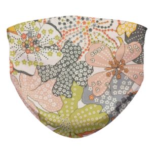 Liberty Fabric Field of Flowers Fashion Pattern Face Mask