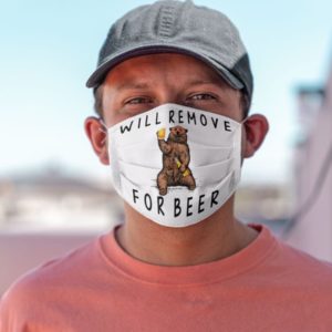 Camping Drinking Beer Mask Will Remove For Beer Face Mask