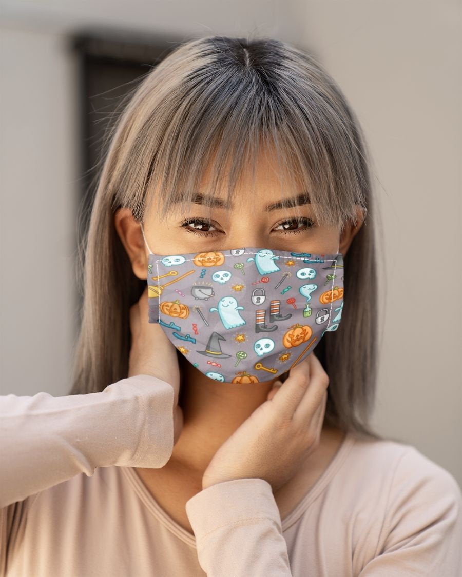 Pumpkin Halloween Face Mask Pumpkin Halloween Face Mask