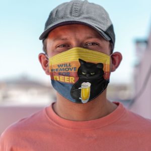 Cat Drinking Beer Face Mask Drinking Beer Mask Will Remove For Beer Face Mask