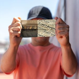 Love One Another Hand Sign Melanin Black Lives Matter Face Mask