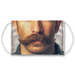 Cowboy Moustache Face Mask