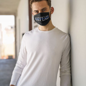 Defund The Police Police Officer Face Mask