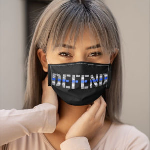Defund The Police Police Officer Face Mask