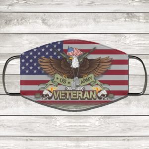 US Army Veteran Face Mask