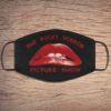 Black Cat Six Feet People Face Mask