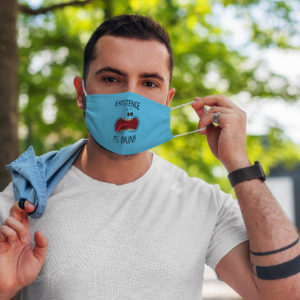 Existence Meme Swim American Sitcom Animation Face Mask