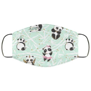 Fuck Off Panda Bamboo Face Mask